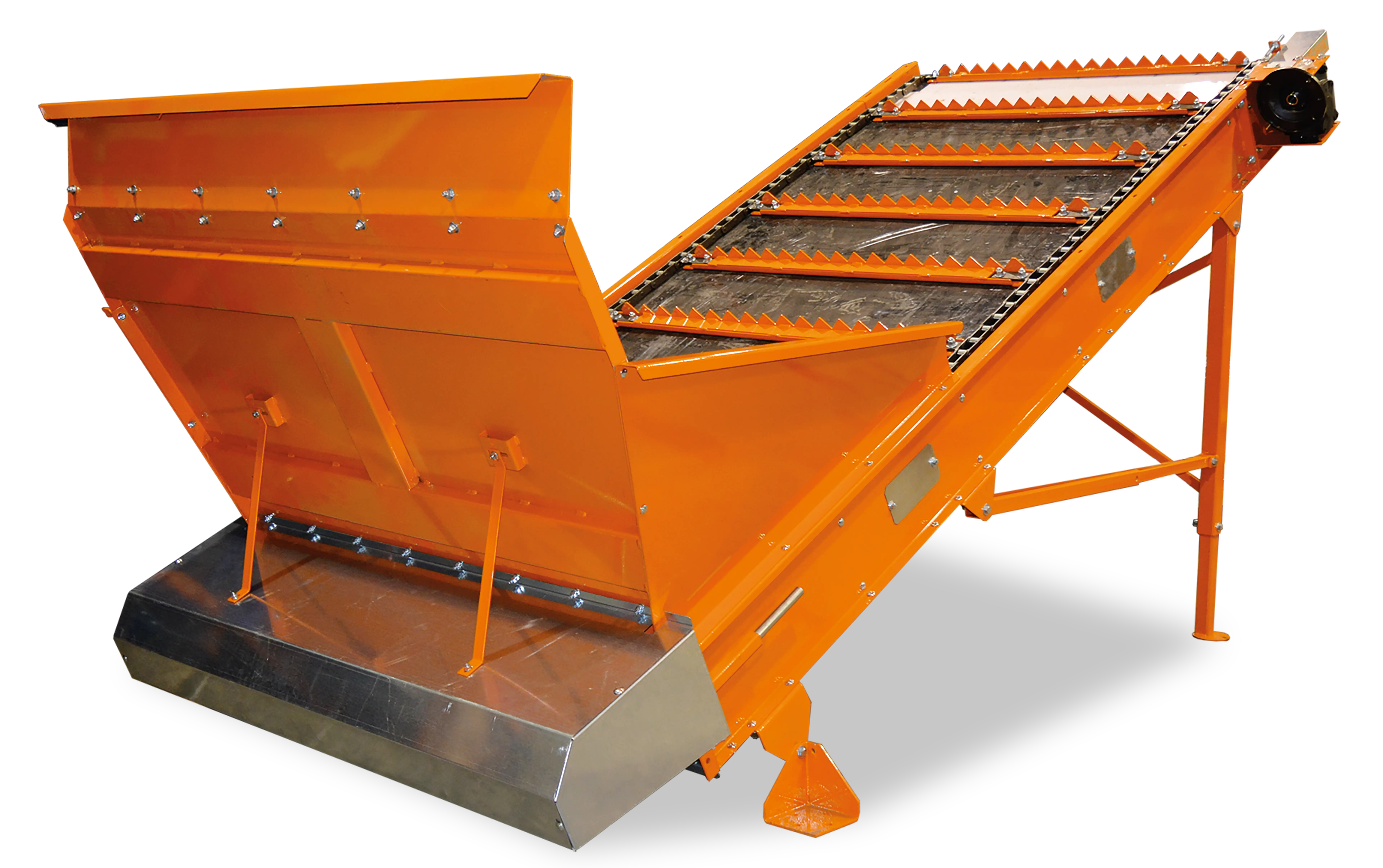 Stationary bale unroller