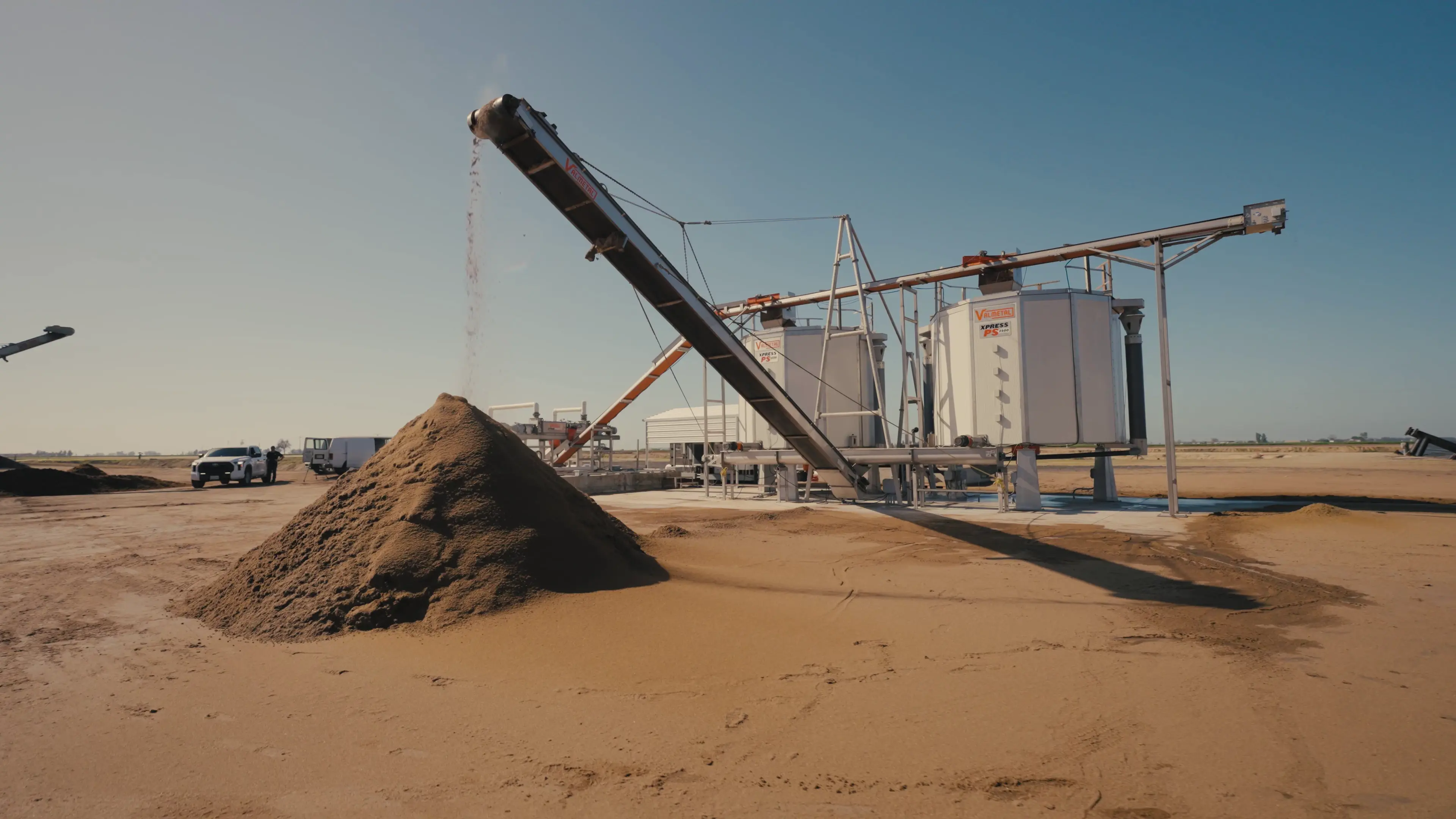 Bos Farms adds a bedding pasteurizer to their long-standing manure separation system